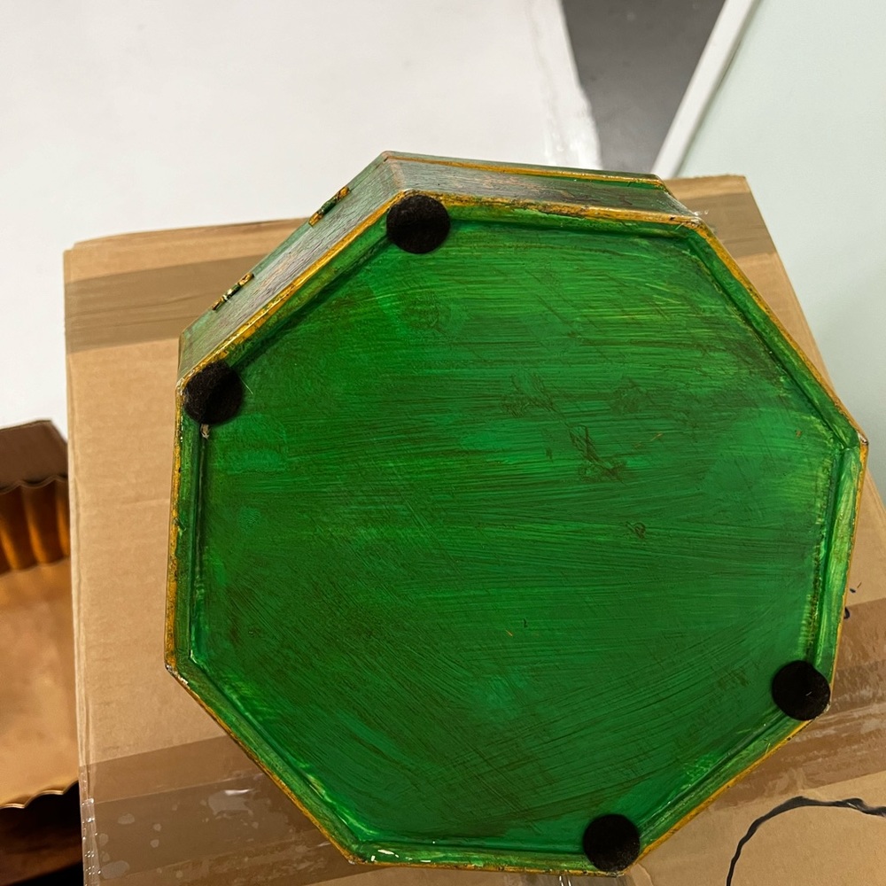 Ancient circular   box